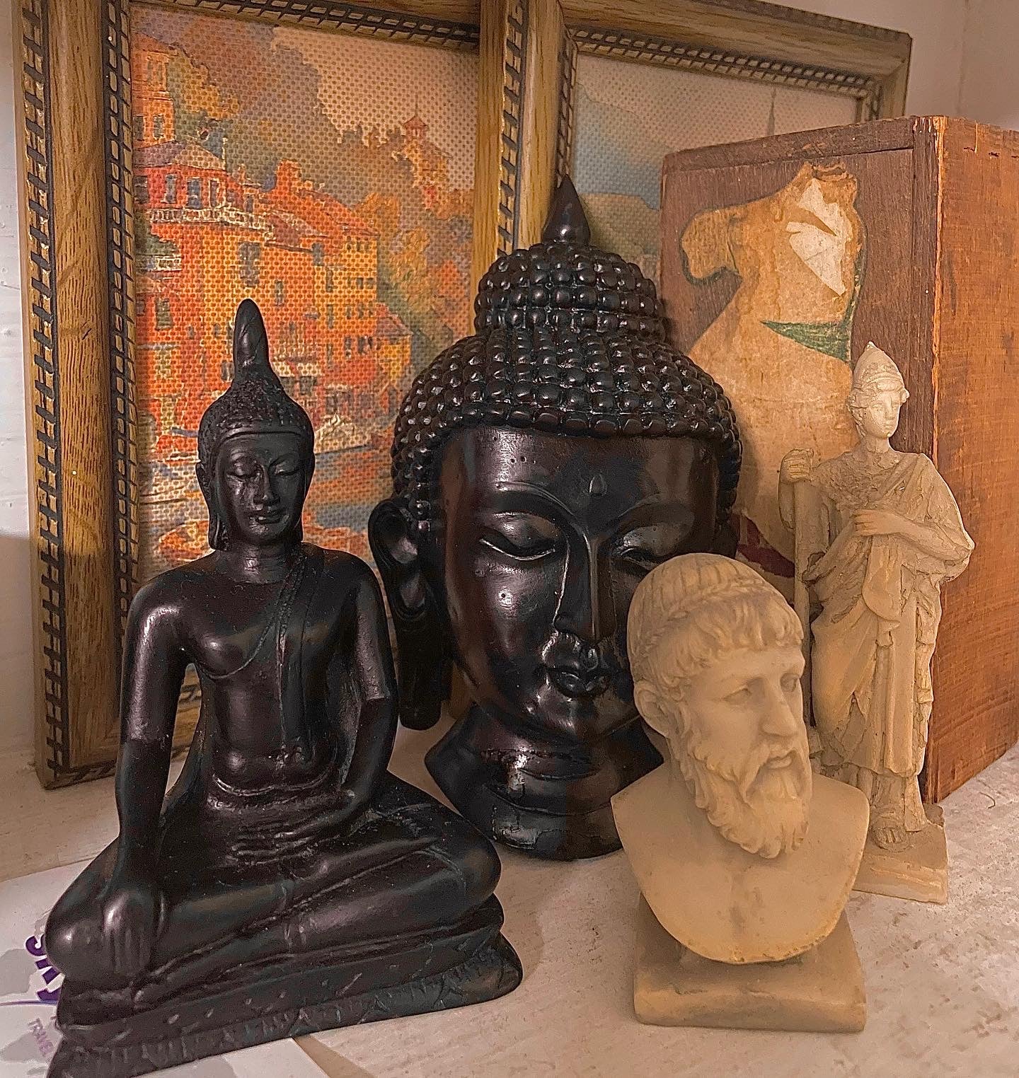 Miniature Buddha Figurine