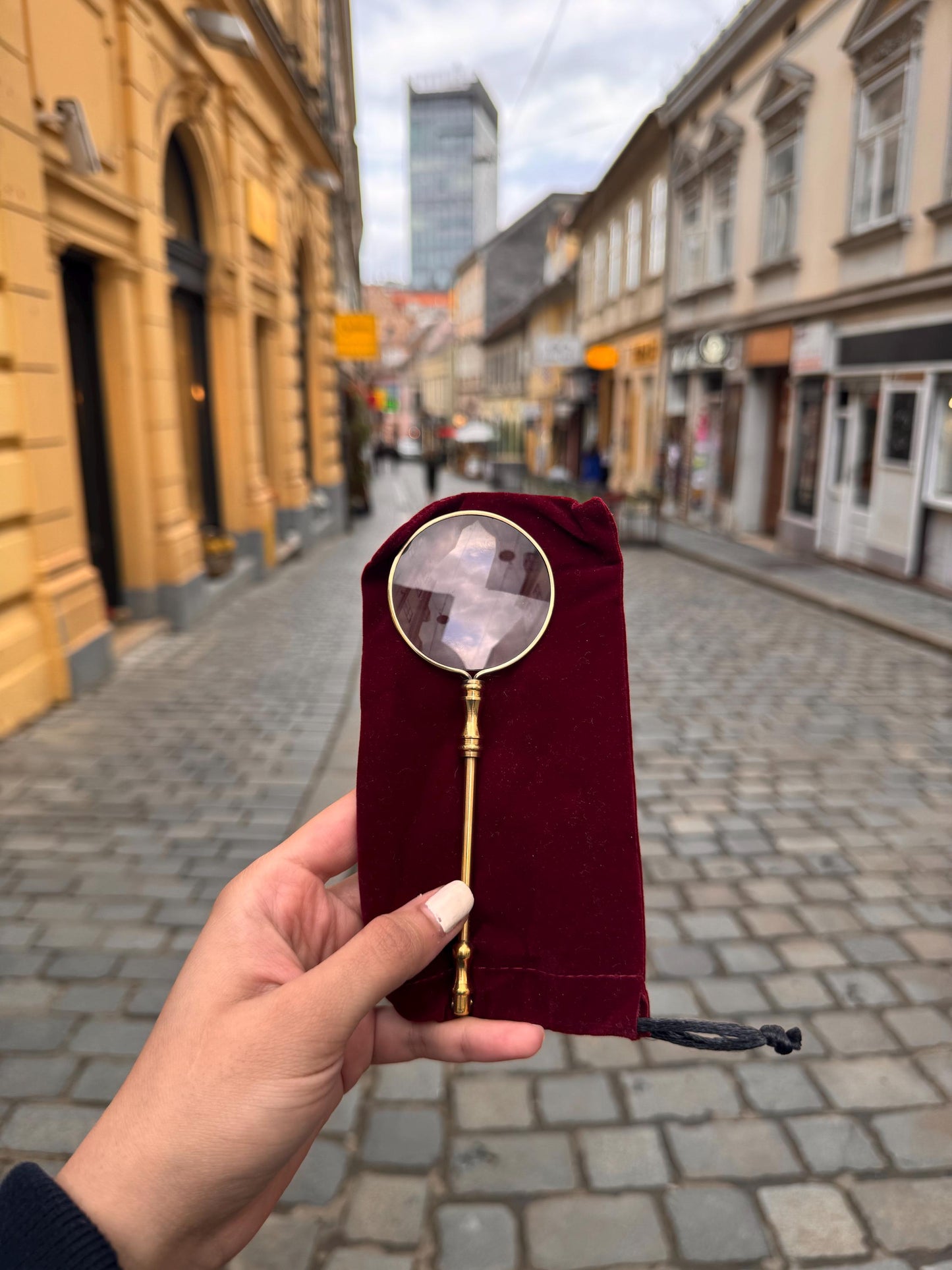 Brass Magnifying Glass